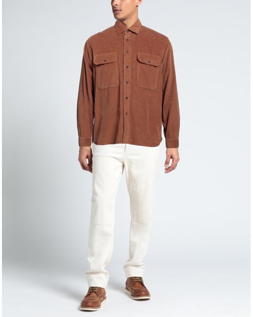 Xacus Brown Shirt for men