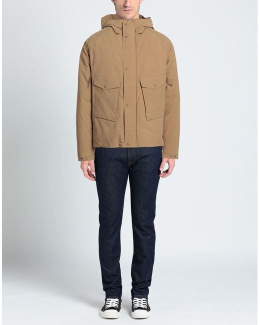 C P Company Brown Down Jacket for men