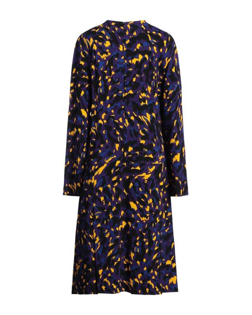 Vestido midi Burberry de color Blue