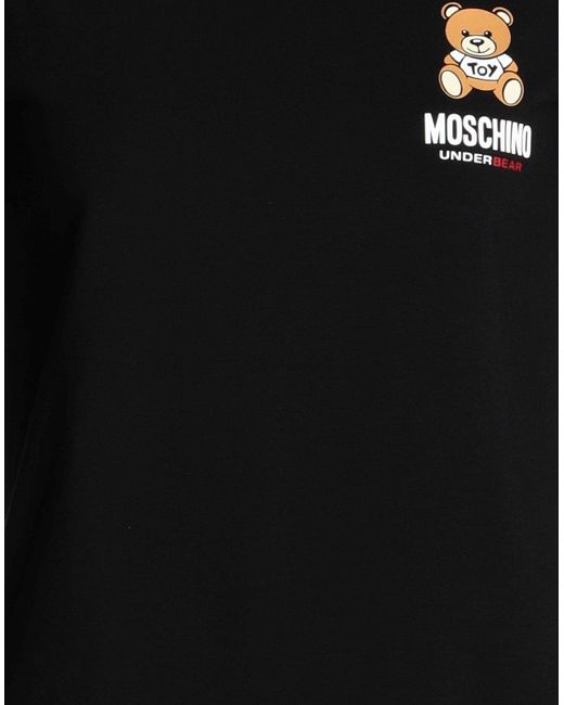 Camiseta interior Moschino de color Black