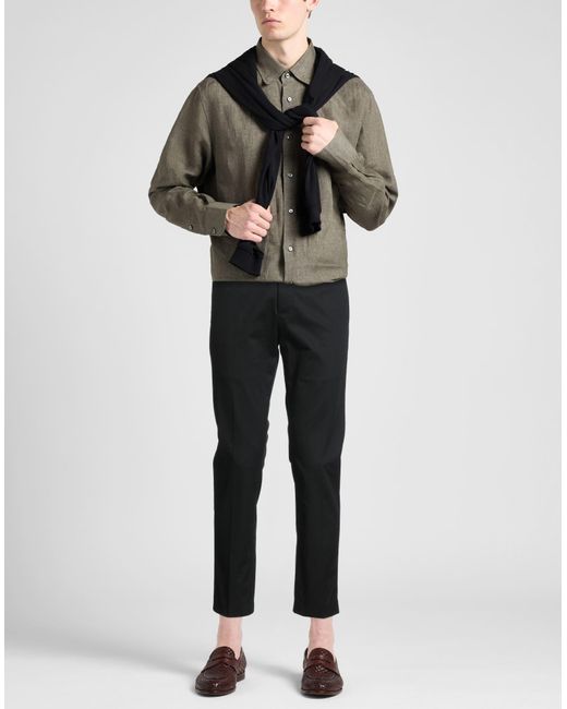 PT Torino Black Trouser for men