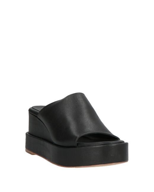 Paloma Barceló Black Sandals