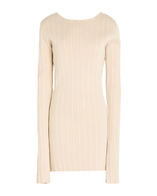 Entire studios Natural Mini Dresses