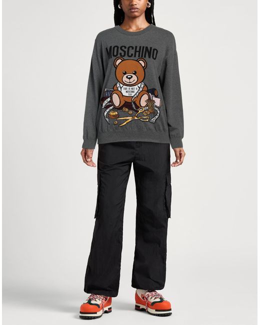 Pullover Moschino de color Gray