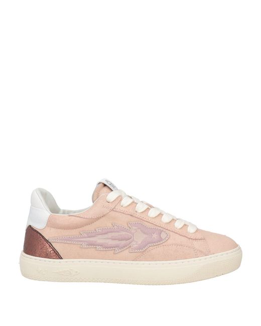 ENTERPRISE JAPAN Pink Sneakers Leather for men