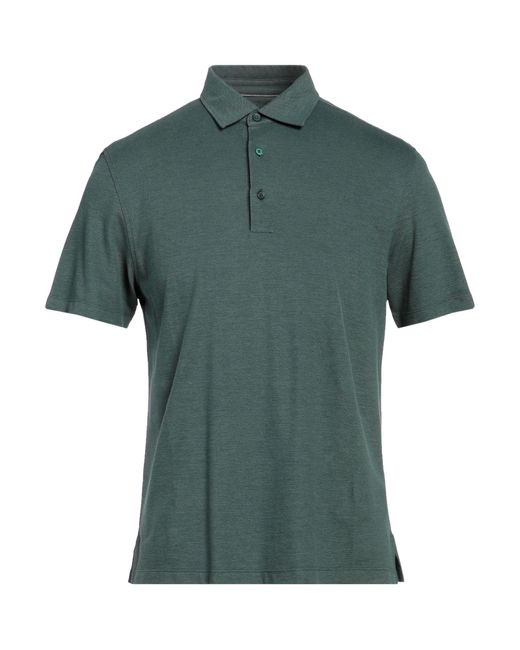 Zegna Green Polo Shirt for men