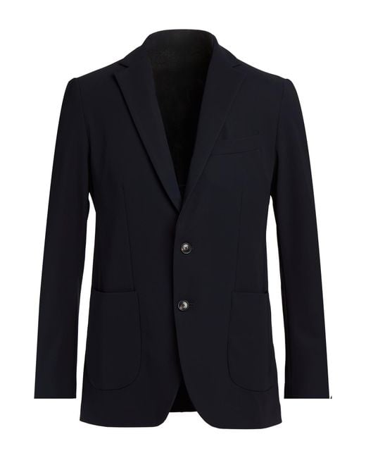 Rrd Blue Midnight Blazer Polyamide, Elastane for men