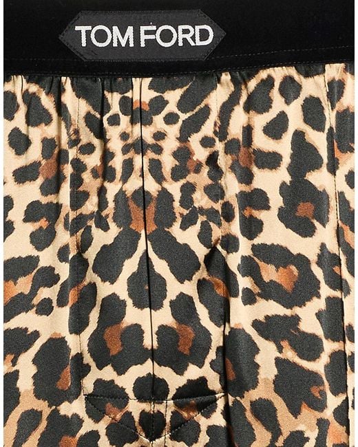 Tom Ford Multicolor Pants Silk, Elastane for men