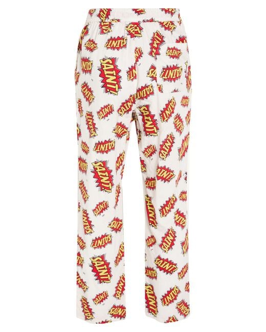 Saint Michael White Trouser for men