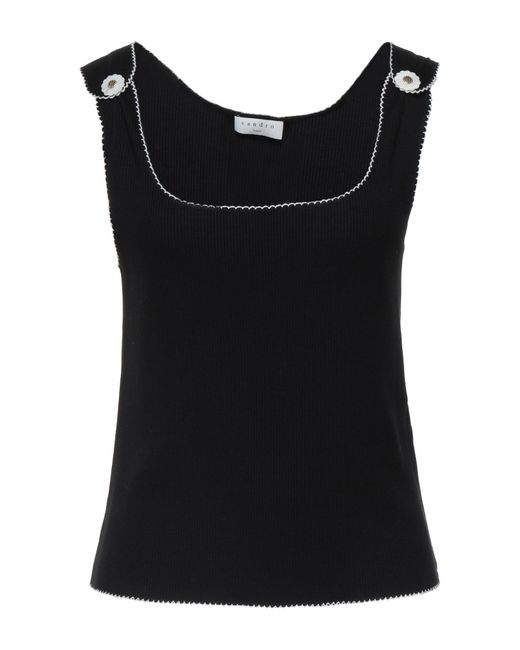 Sandro Top in Black - Lyst
