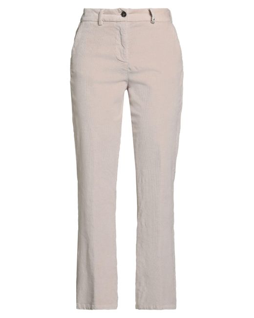 Myths Gray Pants Cotton, Tencel, Elastane