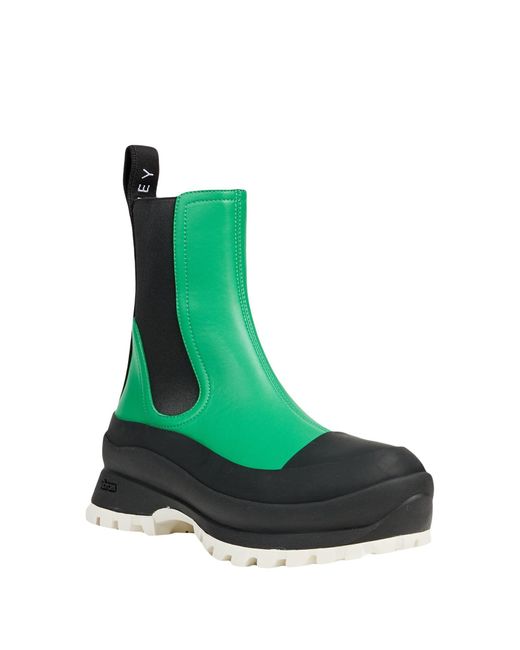 Stella McCartney Green Stiefelette