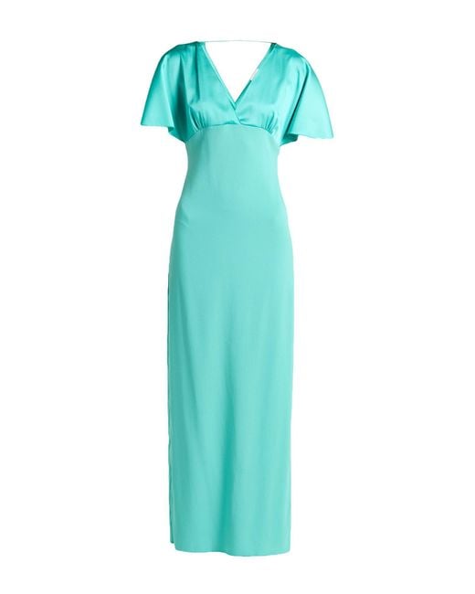 Carla G Blue Maxi Dress