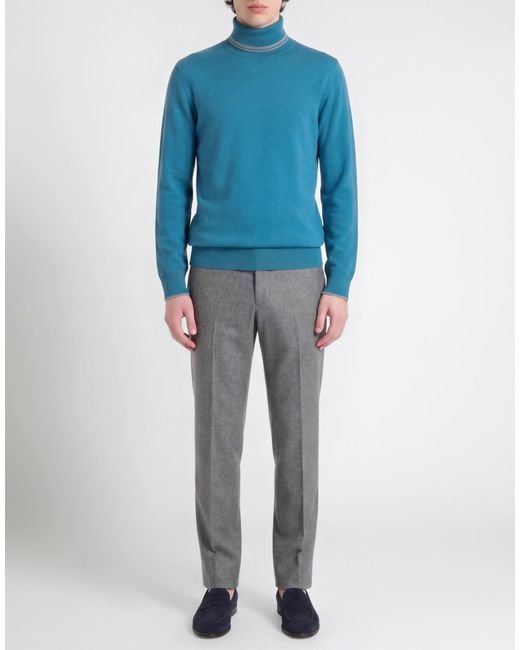 Col Roulé Alpha Studio pour homme en coloris Blue