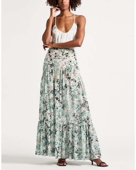 8pm Blue Maxi Skirt