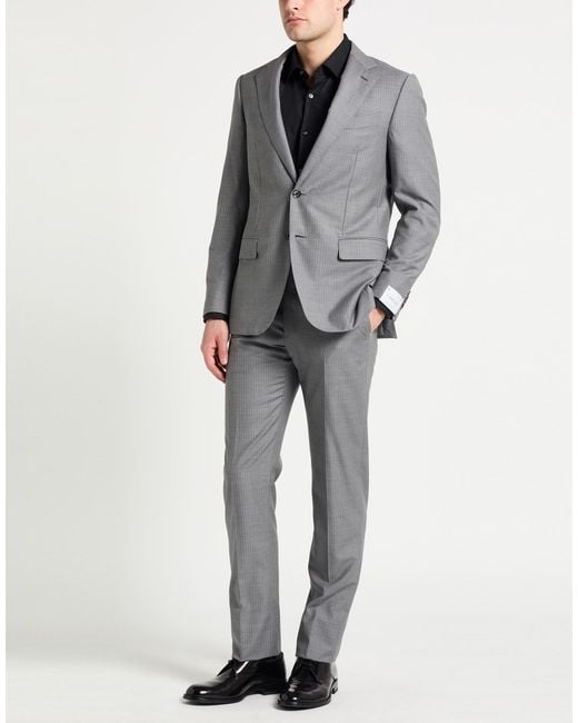 Caruso Gray Suit for men