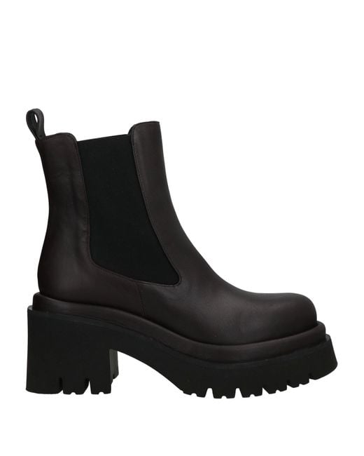 Paloma Barceló Black Ankle Boots