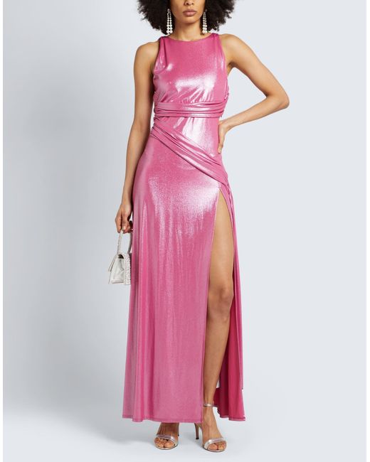 Chiara Ferragni Pink Maxi Dress