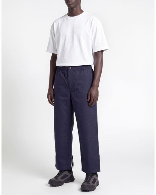 Moncler Blue X Donald Glover Pants Cotton, Lyocell, Elastane for men