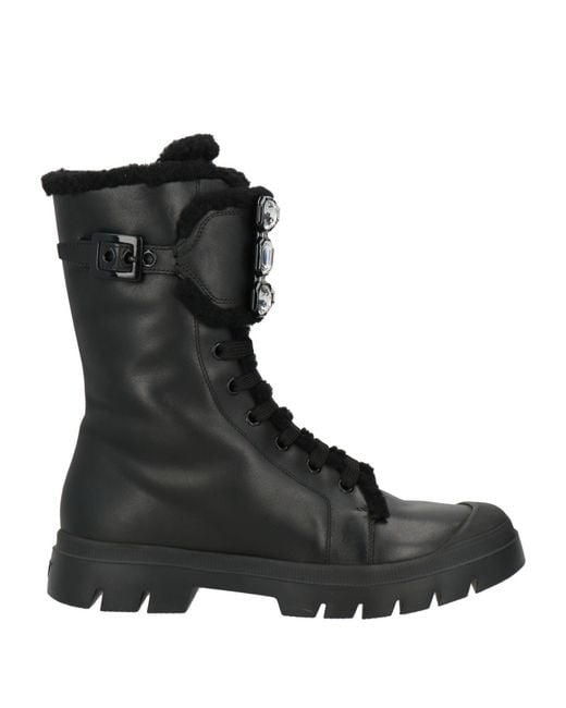 Roger Vivier Black Ankle Boots