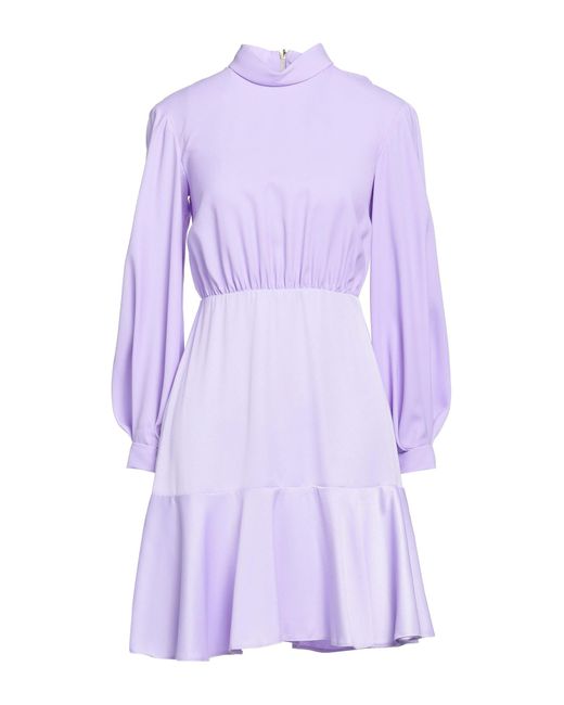 Closet Purple Mini Dress