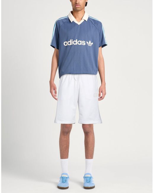 EA7 White Shorts & Bermuda Shorts for men