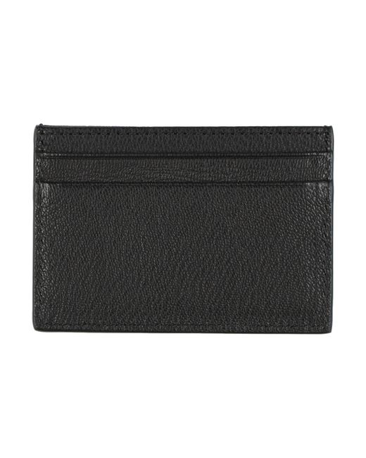 Roberto Cavalli Black Cardholder Leather for men