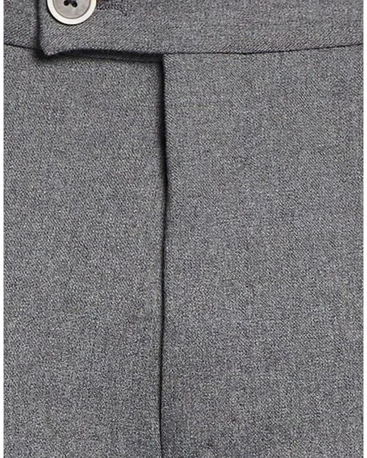 Hiltl Gray Pants Wool, Polyester, Elastane for men