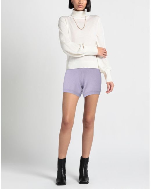 ViCOLO Purple Light Shorts & Bermuda Shorts Cotton