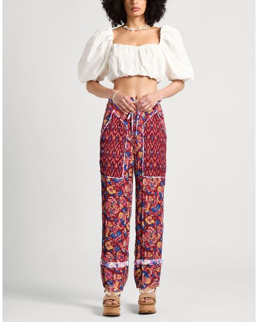 Isabel Marant Red Trouser
