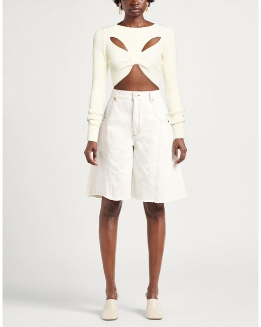 Aniye By White Top Viscose, Polyester