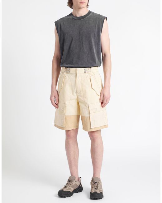 DIESEL Natural Shorts & Bermuda Shorts for men