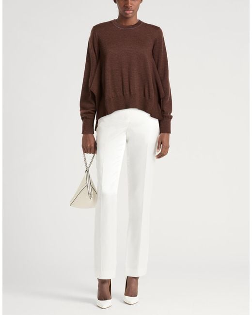 Colville Brown Sweater Virgin Wool, Polyamide