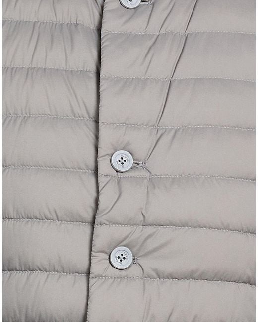 Herno Gray Vest Polyamide, Polyurethane for men