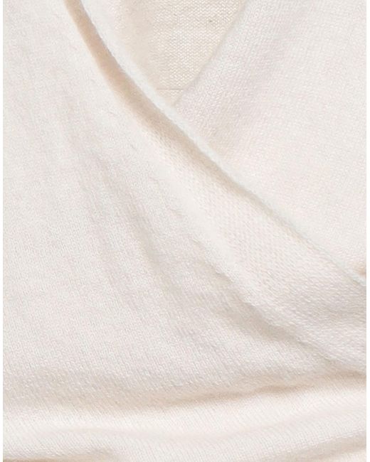 Daniele Fiesoli White Wrap Cardigans