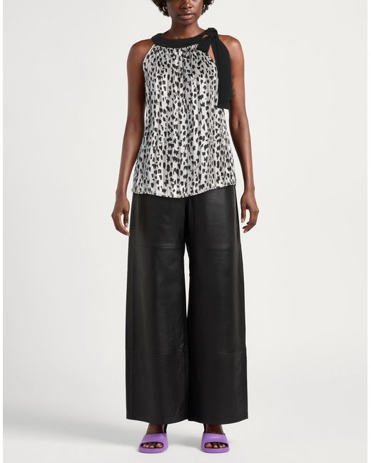 Liu Jo Black Top Polyester, Elastane