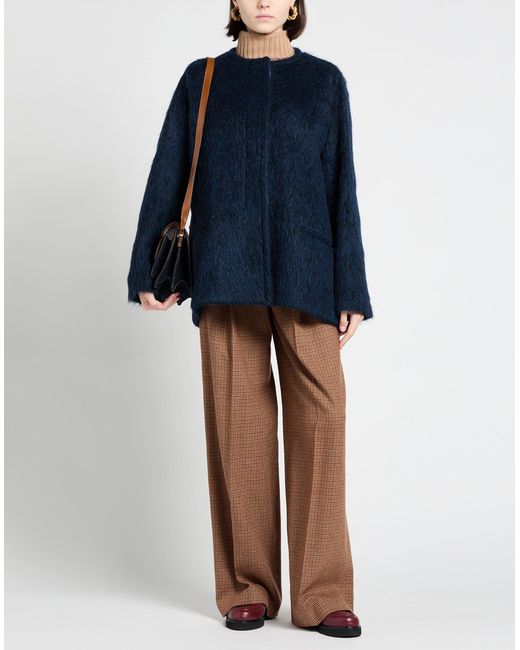 Marni Blue Jacket Synthetic Fibers, Acrylic, Wool, Alpaca Wool, Mohair Wool