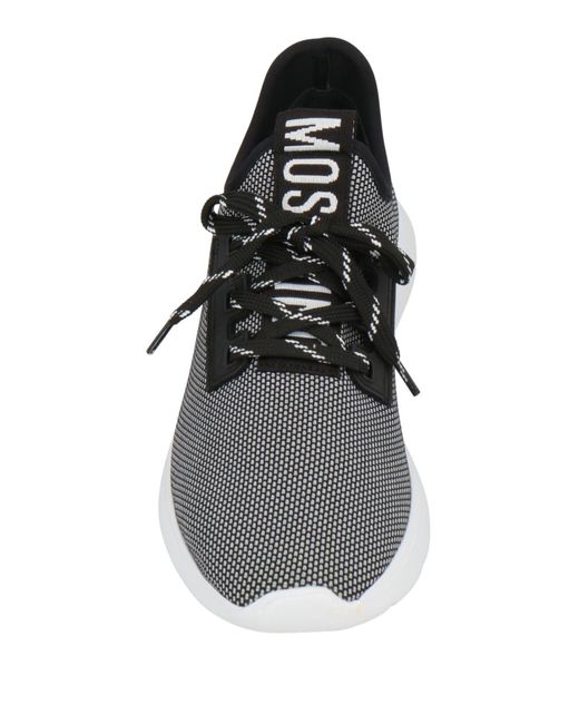 Moschino Gray Trainers
