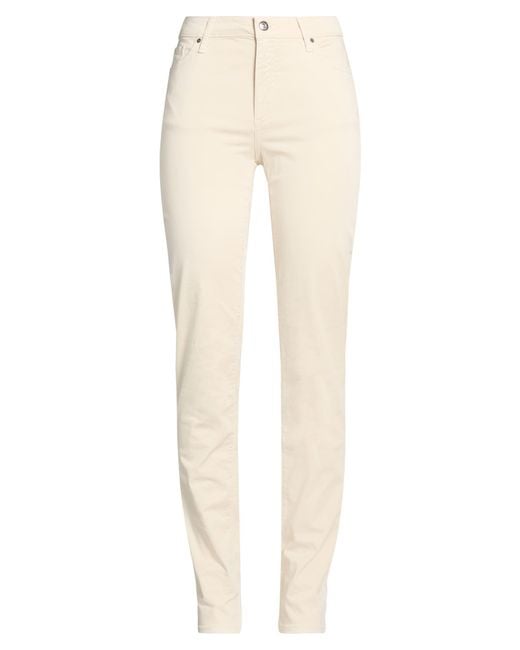 ARMANI EXCHANGE Natural Pants Cotton, Elastane
