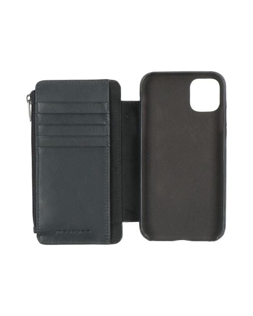 Piquadro Black Covers & Cases Leather