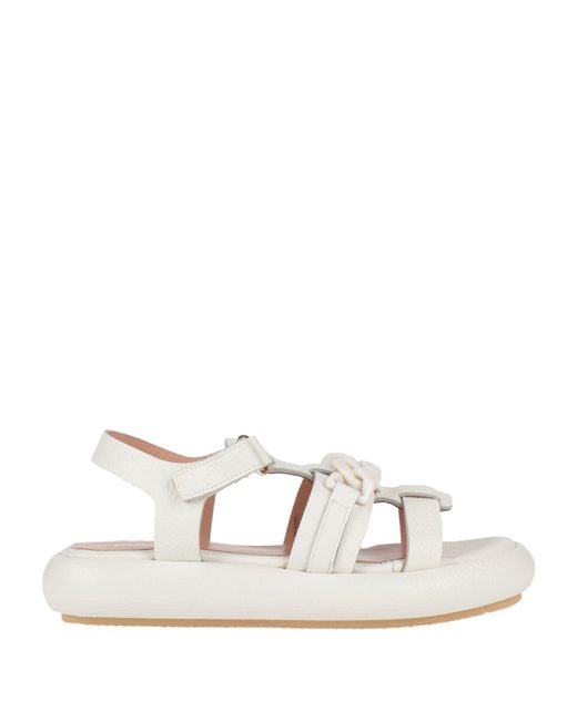 Pollini Natural Sandals