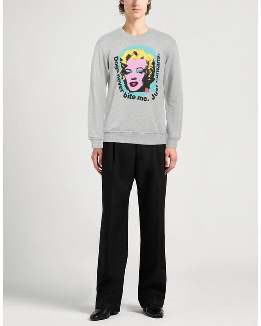Comme des Garçons Gray Sweatshirt Cotton for men