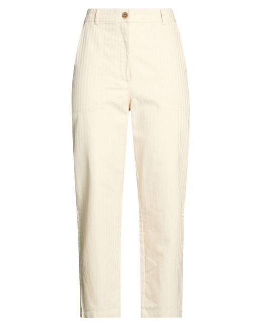 Sessun Natural Pants Cotton, Linen