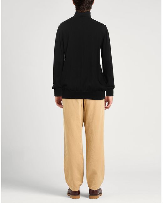 Alpha Studio Rollkragenpullover in Black für Herren