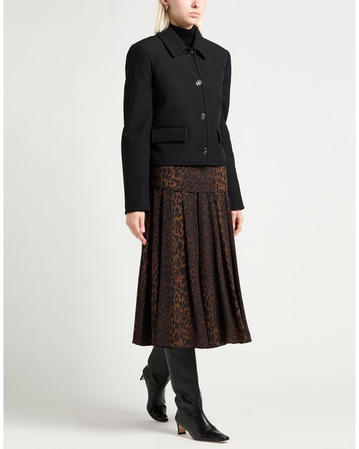 MSGM Black Jacket Polyester, Elastane