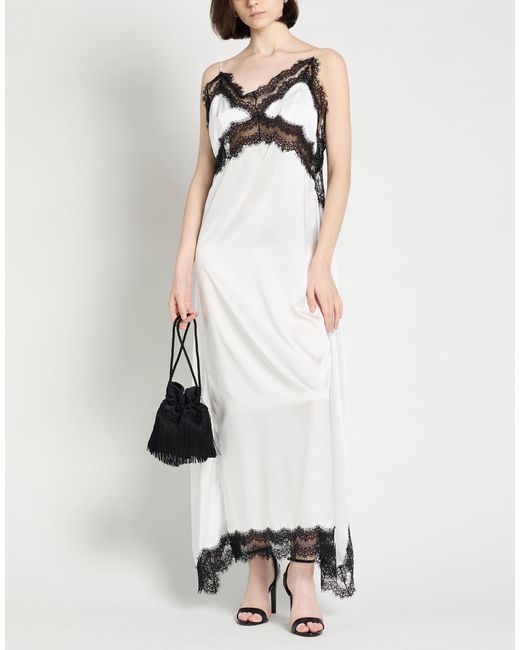 MSGM White Maxi Dress