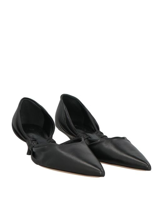 J.W. Anderson Black Pumps Cow Leather