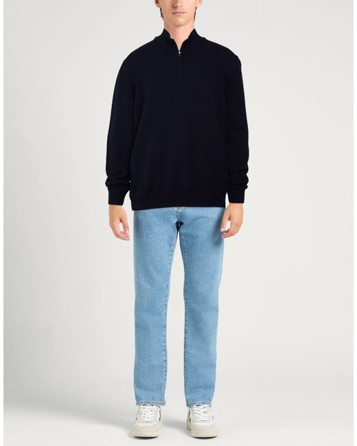 Gran Sasso Blue Turtleneck for men