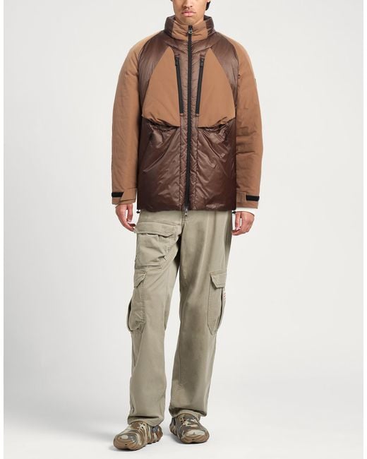 Colmar Brown Camel Puffer Polyamide, Polyester for men