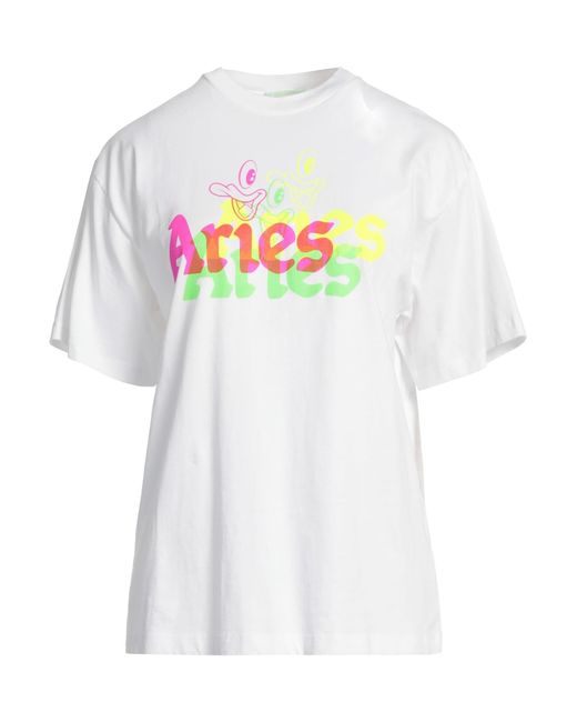 Aries White T-shirt